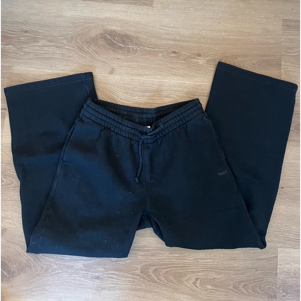 Aritzia TNA cozy fleece boyfriend sweatpants